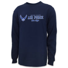 Load image into Gallery viewer, United States Air Force Aim High Logo Long Sleeve T-Shirt