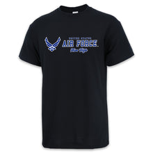 Load image into Gallery viewer, United States Air Force Aim High Logo T-Shirt