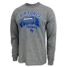 Load image into Gallery viewer, Air Force Falcons Football Long Sleeve T-Shirt (Graphite)