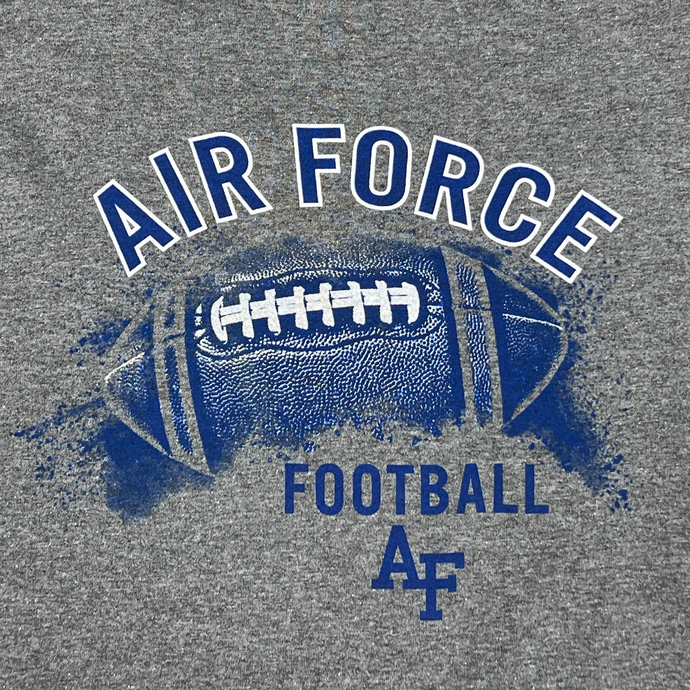 Air Force Falcons Football T-Shirt (Graphite)