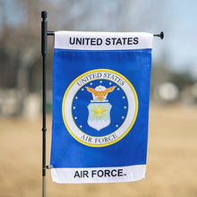 Load image into Gallery viewer, United States Air Force Seal Garden Flag