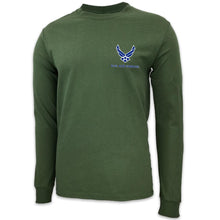 Load image into Gallery viewer, Air Force Wings Logo Long Sleeve T-Shirt