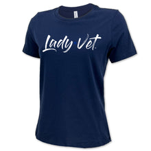 Load image into Gallery viewer, Air Force Lady Vet Full Chest Logo Ladies T-Shirt