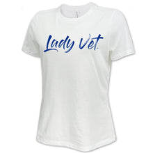 Load image into Gallery viewer, Air Force Lady Vet Full Chest Logo Ladies T-Shirt