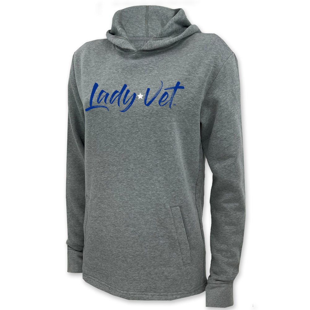 Air Force Lady Vet Logo Unisex Hood