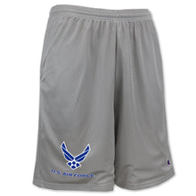 Load image into Gallery viewer, Air Force Champion Wings Logo Mesh Short