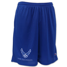 Load image into Gallery viewer, Air Force Champion Wings Logo Mesh Short