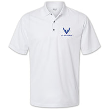 Load image into Gallery viewer, Air Force Wings Performance Polo