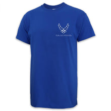 Load image into Gallery viewer, Air Force Wings Left Chest Logo T-Shirt