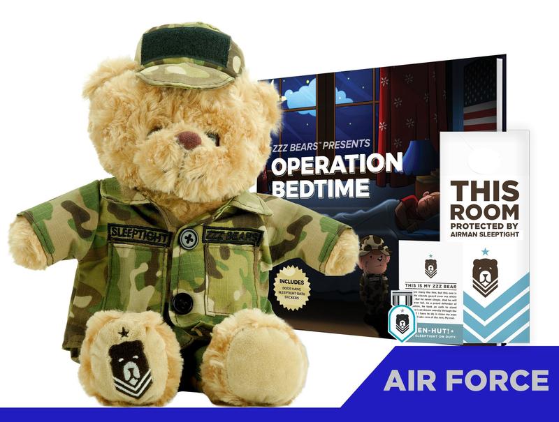 Airman Sleeptight Bear & Storybook