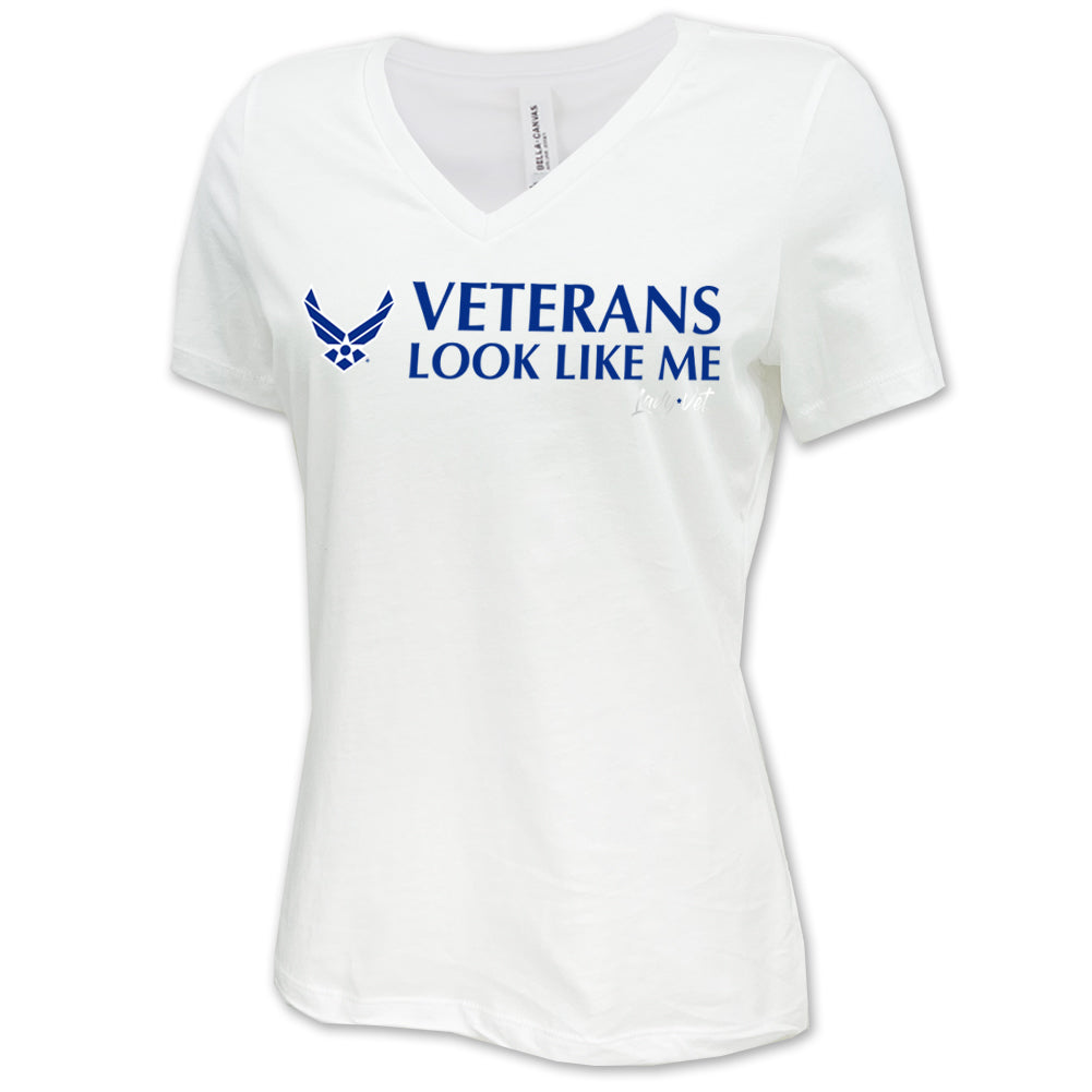 Air Force Vet Looks Like Me V-Neck T-Shirt