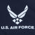 Air Force Wings Logo Hood (Navy)