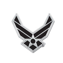 Load image into Gallery viewer, Air Force Wings Chrome Emblem