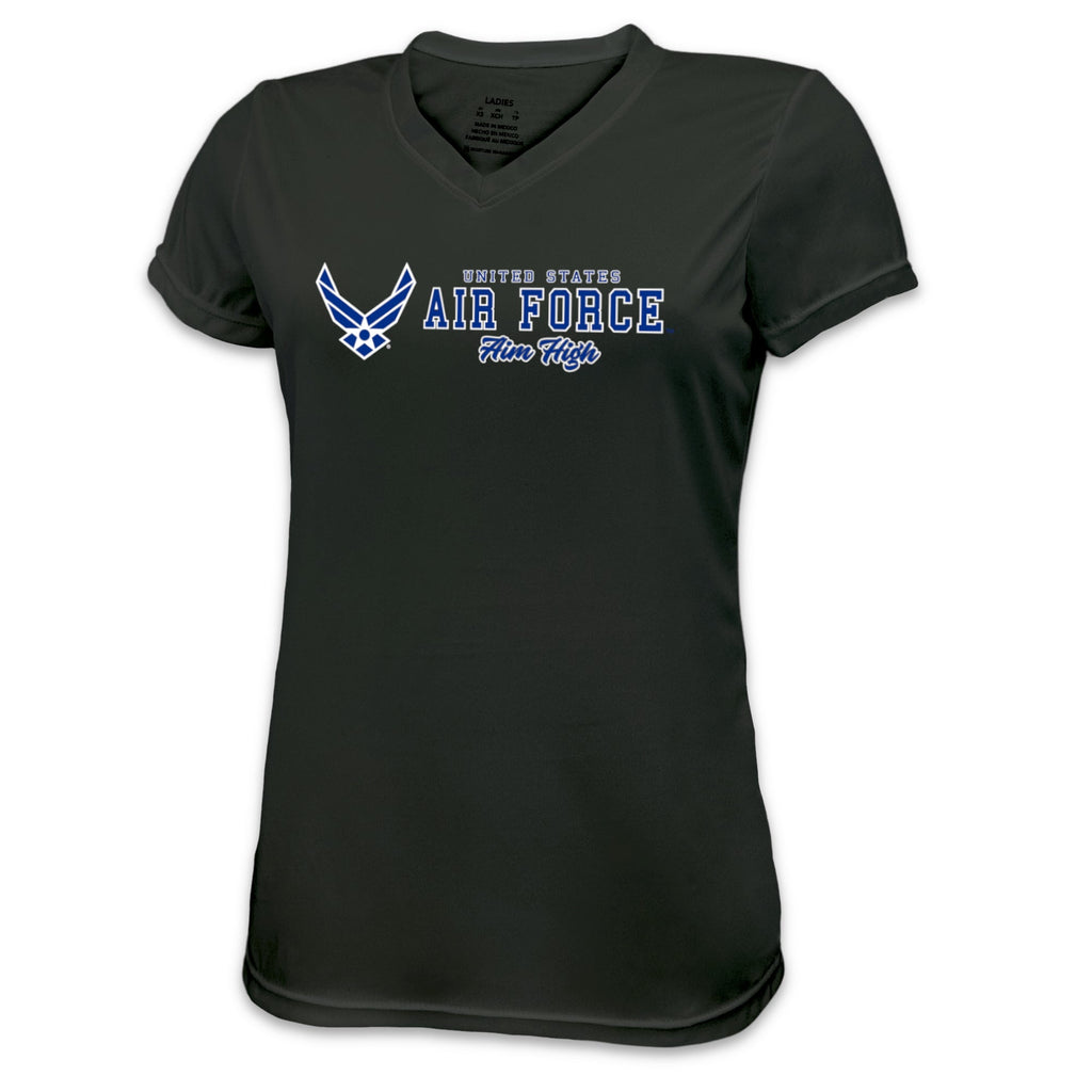 Air Force Ladies Aim High Performance T-Shirt