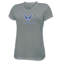Load image into Gallery viewer, Air Force Ladies Wings Performance T-Shirt