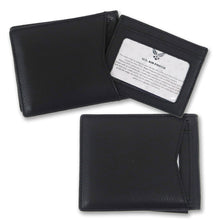 Load image into Gallery viewer, Air Force Seal Embossed Bifold Wallet (Black)