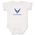 Air Force Wings Logo Infant Romper