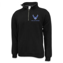 Load image into Gallery viewer, Air Force Wings Left Chest Logo 1/4 Zip