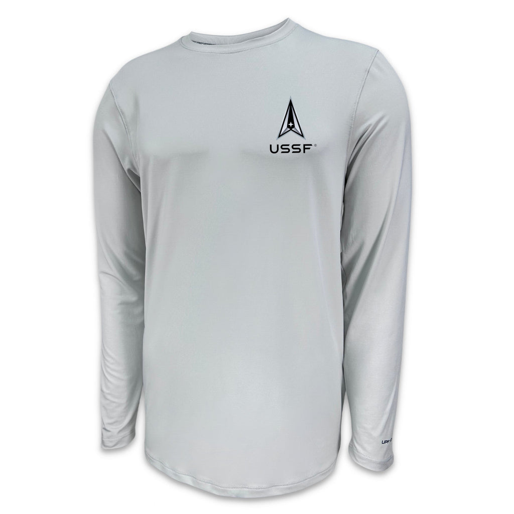 Space Force Aruba Performance Longsleeve T-Shirt (Aluminium)