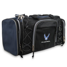 Load image into Gallery viewer, Air Force Wings Action Duffel Bag (Navy/Black)