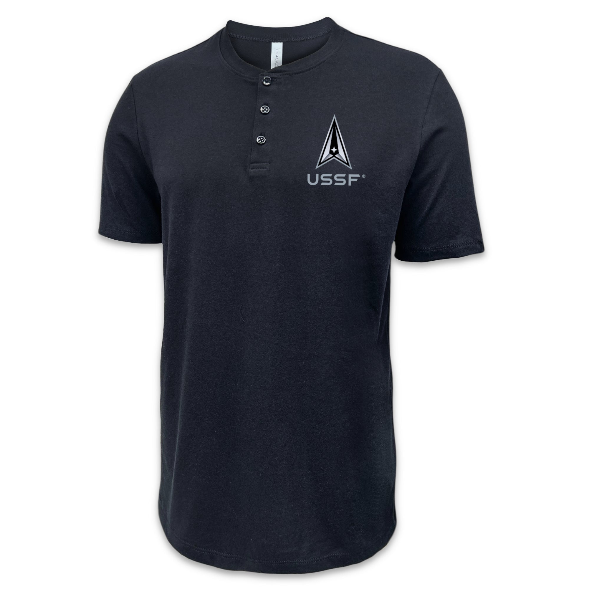 Space Force Delta Mens Henley T-Shirt