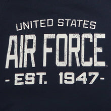 Load image into Gallery viewer, Air Force Champion Ladies Distressed Crewneck (Navy)