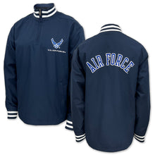Load image into Gallery viewer, Air Force Wings Champion Men&#39;s Trooper Jacket (Navy)