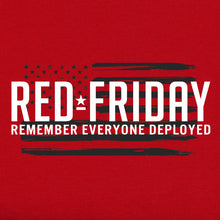 Load image into Gallery viewer, RED Friday Left Chest Crewneck (Red)