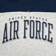 Load image into Gallery viewer, United States Air Force Big Cotton Retro 1/4 Zip (Navy)