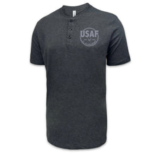 Load image into Gallery viewer, Air Force Retired Mens Henley T-Shirt