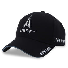 Load image into Gallery viewer, USSF Logo Semper Supra Hat (Black)