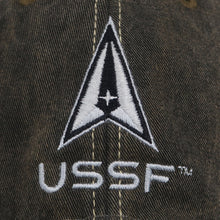 Load image into Gallery viewer, USSF Logo Trucker Hat (Black)