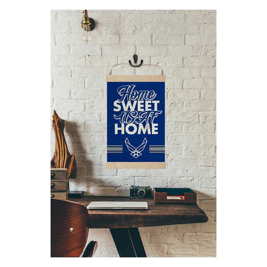 Air Force Home Sweet Home Reversible Banner*