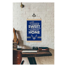 Load image into Gallery viewer, Air Force Home Sweet Home Reversible Banner