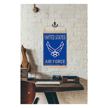 Load image into Gallery viewer, Air Force Faux Rusted Reversible Banner*