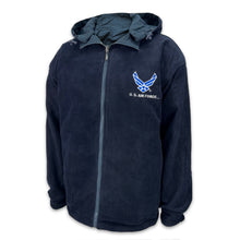 Load image into Gallery viewer, Air Force Wings 2 Tone Jacket (Navy/Grey)