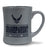 Air Force Grandparent 16oz MK Matte Mug (Silver)