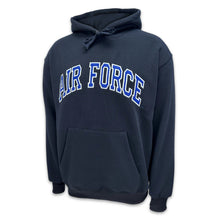 Load image into Gallery viewer, Air Force Embroidered Pullover Hoodie Sweatshirt (Navy)