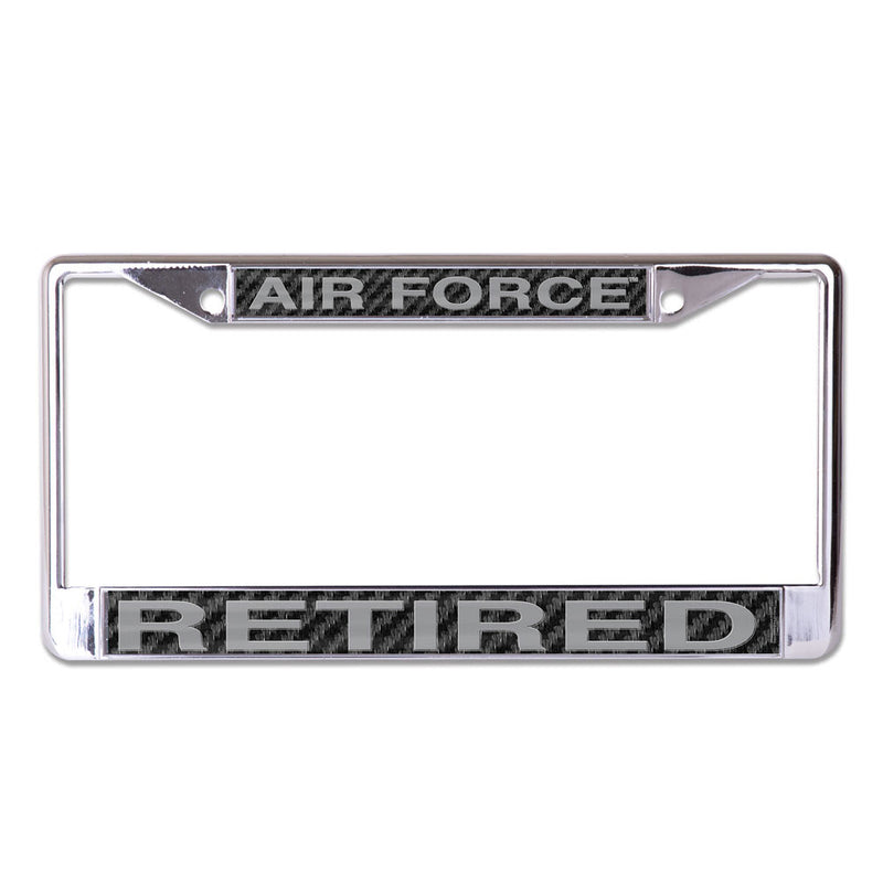 thumbnail image 2 of Air Force Retired USAF Blue Wings License Plate Auto Tag 2 of 14