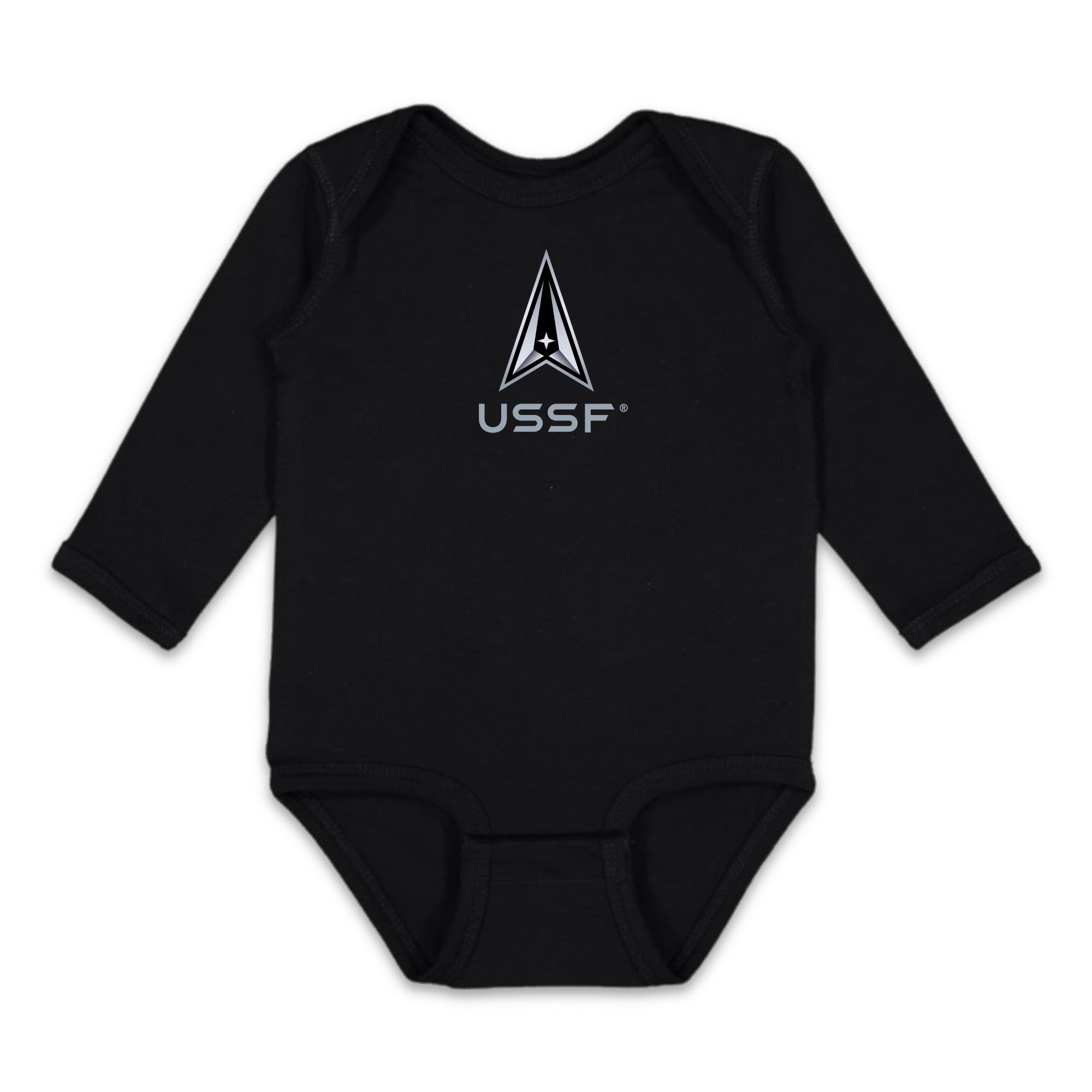 Space Force Delta Infant Long Sleeve Bodysuit