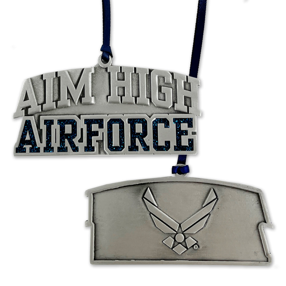 Air Force Aim High Pewter Ornament