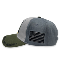 Load image into Gallery viewer, Vietnam Veteran Honor and Remember Hat (Grey/Green)