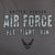 United States Air Force Fly Fight Win Camo T-Shirt (Charcoal)