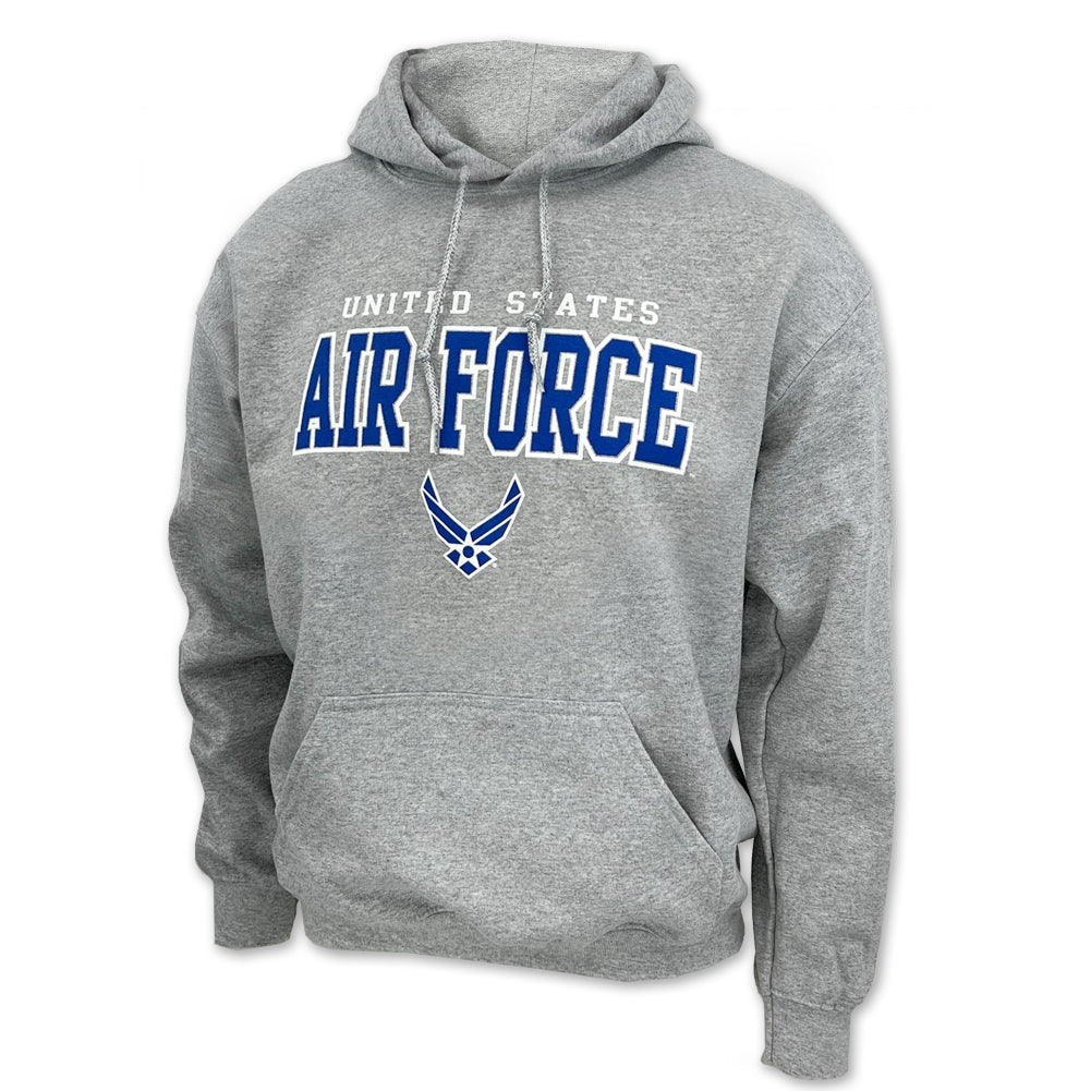 United States Air Force Block Wings Hood (Grey)