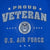 U.S. Air Force Proud Veteran Burst T-Shirt (Royal)