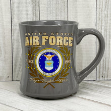 Load image into Gallery viewer, United States Air Force Fly Fight Win Mug (Grey)