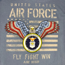 Load image into Gallery viewer, Air Force Stars and Stripes T-Shirt (Indigo)