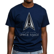 Load image into Gallery viewer, United States Space Force Logo T-Shirt (Navy)