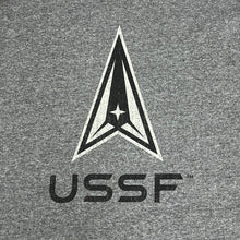 Load image into Gallery viewer, Space Force Distressed Logo T-Shirt (Graphite)