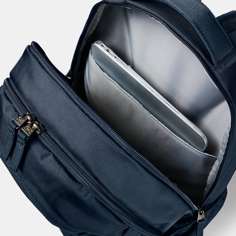 U.S. Air Force Wings Under Armour Hustle 5.0 Backpack (Navy)